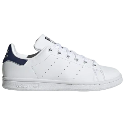 Adidas Originals Kids' Boys  Stan Smith In White/white/dark Blue