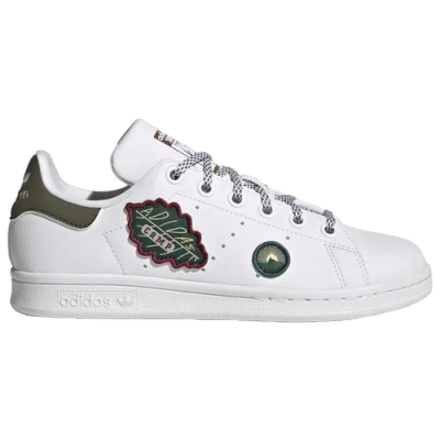 Adidas Originals Kids' Boys  Stan Smith In White/olive