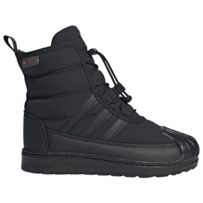 Adidas Originals Kids' Boys  Superstar Boots In Core Black/core Black/core Black