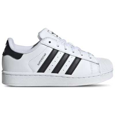 Adidas Originals Kids' Superstar C Sneakers In Cloud White/core Black/cloud White