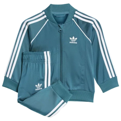 Adidas Originals Kids' Boys  Superstar Track Suit In Teal/white