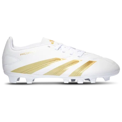 Adidas Originals Kids' Boys Adidas Predator Club L Fxg Jr In White/gold
