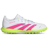 Adidas Originals Boys Adidas Adidas Predator Club Turf In White/lucid Pink/lucid Lemon
