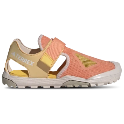 Adidas Originals Kids' Boys Adidas Terrex Captain Toey 2.0 Sandals In Putty Mauve/amber Tint/semi Spark