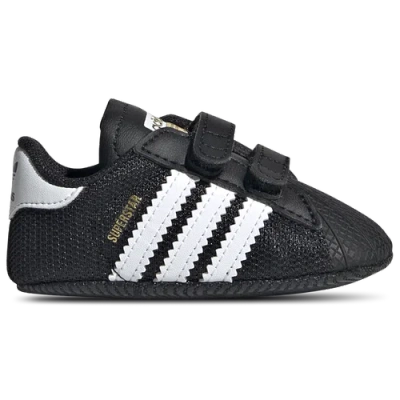 Adidas Originals Kids' Boys Infant   Superstar Crib In Black/white/gold Metallic