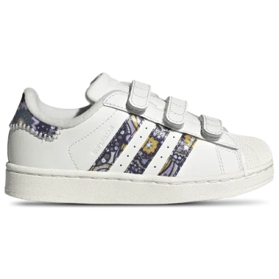Adidas Originals Kids' Boys Preschool Adidas  X Liberty London Superstar Ii In White