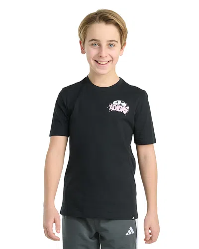 ADIDAS ORIGINALS BOYS' SOCCER GRAPHIC TEE - BIG KID
