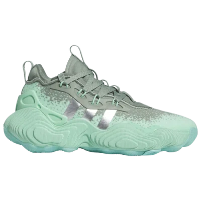 Adidas Originals Adidas Big Kids' Trae Young 3 Low Basketball Shoes In Pulse Mint/silver Metallic/linen Green