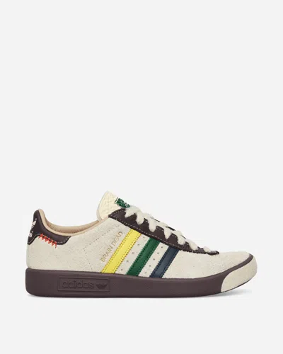 Adidas Originals Brain Dead Forest Hills Leather-trimmed Brushed-suede Trainers