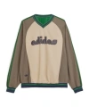 Adidas Originals X Brain Dead Logo Print Long-sleeved T-shirt In Brown