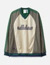 Adidas Originals X Brain Dead Logo Print Long-sleeved T-shirt In Brown