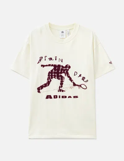 Adidas Originals Brain Dead T-shirt In Sand