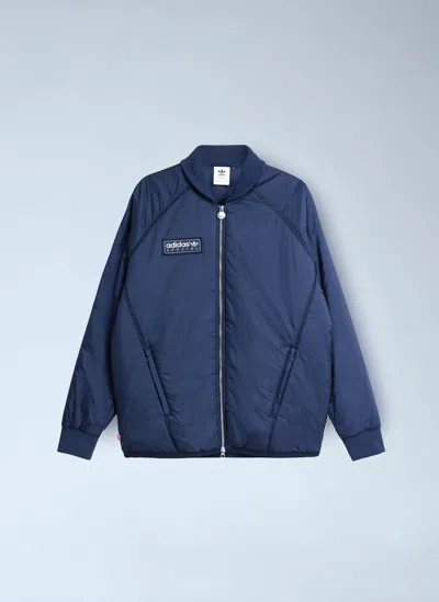 Adidas Originals Bramhope Bomber Jacket In Blue
