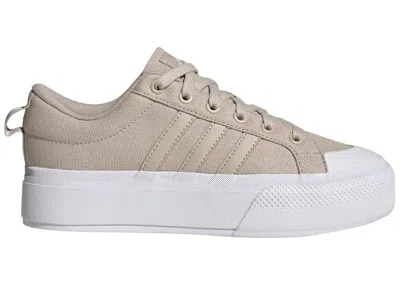 Pre-owned Adidas Originals Bravada 2.0 Platform (women's) Sneakers In Wonder Beige/cloud White In Multi