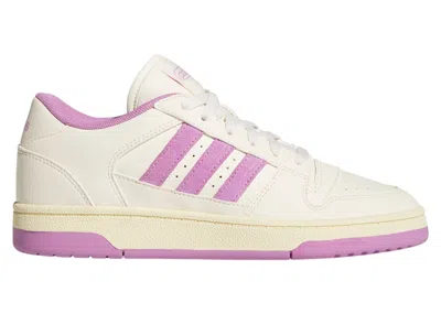 Pre-owned Adidas Originals Break Start (women's) Sneakers In Cream White/preloved Purple/cloud White