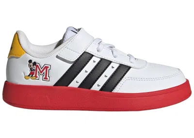 Pre-owned Adidas Originals Breaknet 2.0 Disney Sneakers In Cloud White/core Black/scarelet Red