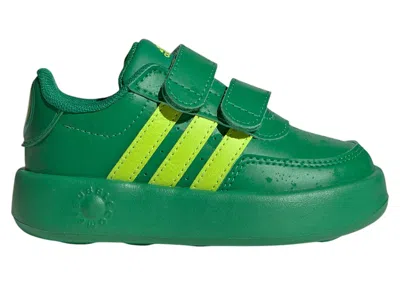 Pre-owned Adidas Originals Breaknet Disney Monsters Inc Sneakers In Green/solar Slime/core Black