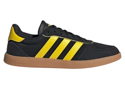 Pre-owned Adidas Originals Breaknet Sleek Powder (women's) Sneakers In Powder In Core Black/yellow/powder Yellow