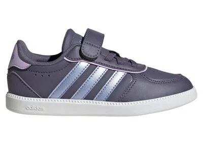 Pre-owned Adidas Originals Breaknet Sleek Sneakers In Preloved Violet/blue Spark Met./powder Plum