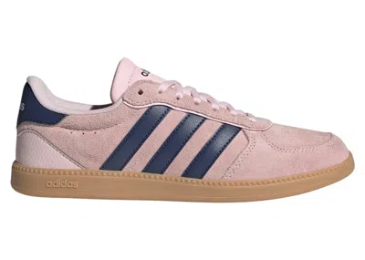 Pre-owned Adidas Originals Breaknet Sleek (women's) Sneakers In Clear Pink/dark Blue/gum