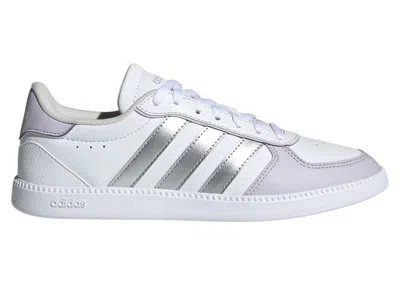 Pre-owned Adidas Originals Breaknet Sleek (women's) Sneakers In Cloud White/silver Metallic/silver Dawn In Multi
