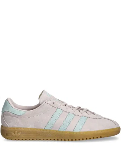 Adidas Originals Brmd Suede Sneakers In Mauve/flash Aqua/gum