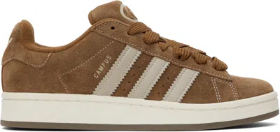 Adidas Originals Brown Campus 00s Sneakers In Wild Brown / Wonder