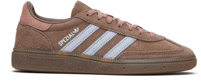 Adidas Originals Brown Handball Spezial Sneakers In Multi