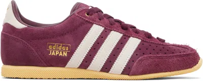 Adidas Originals Burgundy Japan Sneakers In Multi