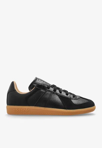 Adidas Originals Bw Army Leather Low-top Sneakers In Black