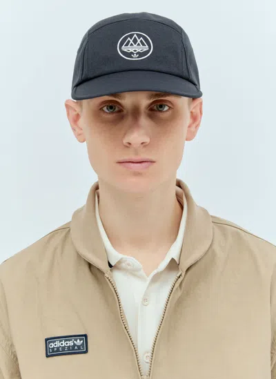 Adidas Originals By Spzl Trefoil Baseball Cap In Navy