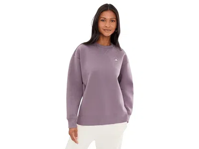 Adidas Originals By Stella Mccartney Loose Sweatshirt In Purple