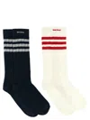 Adidas Originals By Wales Bonner 3s Socks Set In Multi