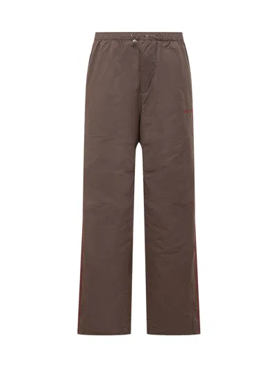Adidas Originals By Wales Bonner Adidas Original By Wales Bonner Nylon Pants In Brown