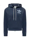Adidas Originals By Wales Bonner Hooded Sweatshirt In Blue