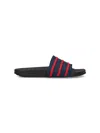 Adidas Originals By Wales Bonner Adilette Slides In Animal Print