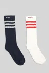 Adidas Originals By Wales Bonner Cotton Socks In Multi