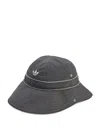 Adidas Originals By Wales Bonner Hat Wb Bucket Hat In Gray