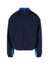 Adidas Originals By Wales Bonner Pique Tt Sweatshirt In Blue Polyester In Blue
