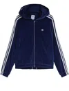 Adidas Originals By Wales Bonner Wb Velour Track Jacket Clothing In Blue