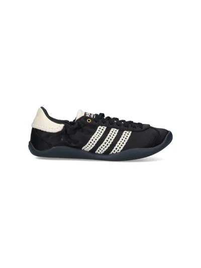 Adidas Originals By Wales Bonner Karintha Lo Sati Sneakers In Black Fabric