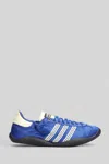 Adidas Originals By Wales Bonner Karintha Lo Sati Sneakers In Blue Fabric In Blue