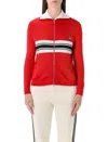 Adidas Originals By Wales Bonner Knit Track Top In Red