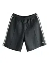 Adidas Originals By Wales Bonner Navy Cotton Blend Bermuda Shorts In Blue