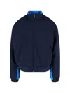 Adidas Originals By Wales Bonner Pique Tt Sweatshirt In Blue Polyester In Blue