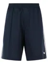 Adidas Originals By Wales Bonner Navy Cotton Blend Bermuda Shorts In Blue