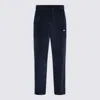 Adidas Originals By Wales Bonner Navy Cotton Wb Velour Tp Pants In Blue
