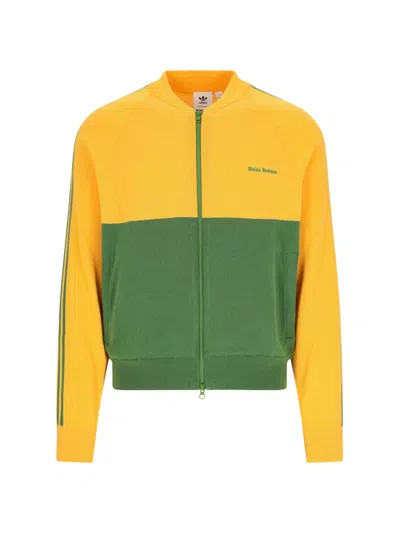 Adidas Originals By Wales Bonner New Knit Crewneck Sweatshirt In Yellow