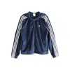 Adidas Originals By Wales Bonner Zipped Hoodie In Blue