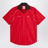 Adidas Originals By Wales Bonner Scarlet Jacquard Football T-shirt In Red